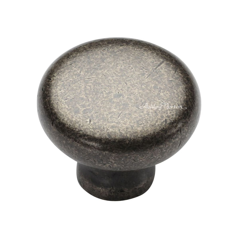 Artisanal Rustic 1-1/4" Round Solid Bronze Cabinet Knob