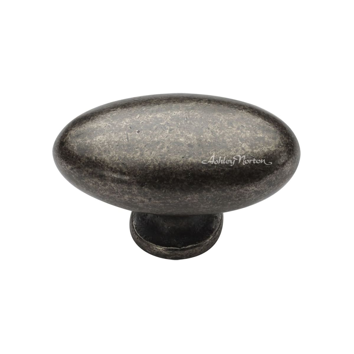 Solid Bronze Oval 2 Inch Oval Cabinet Knob