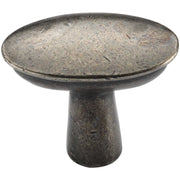Ashley Norton - WM.3112 11/4 - Solid Bronze Mila 1-1/4 Inch Oval Cabinet Knob in White Medium