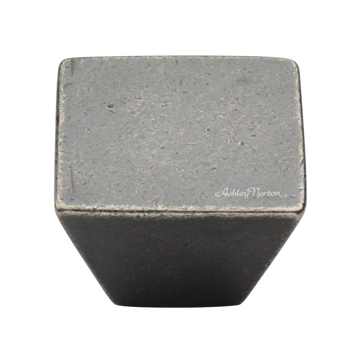 Solid Bronze 1-1/2 Inch Square Cabinet Knob