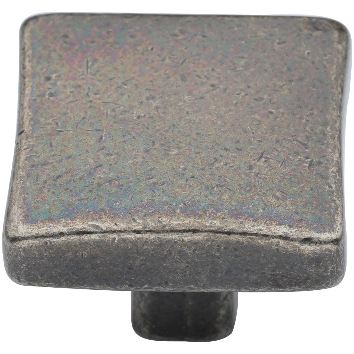 Solid Bronze Puffed 1-1/4 Inch Square Cabinet Knob