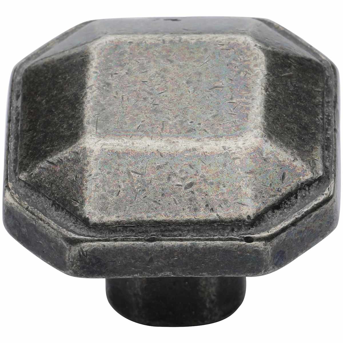 Solid Bronze Jewelled 1-1/4 Inch Geometric Cabinet Knob