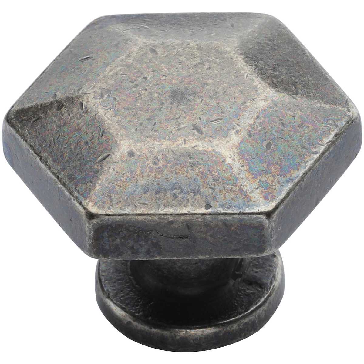 Solid Bronze Octave 1-1/2 Inch Geometric Cabinet Knob