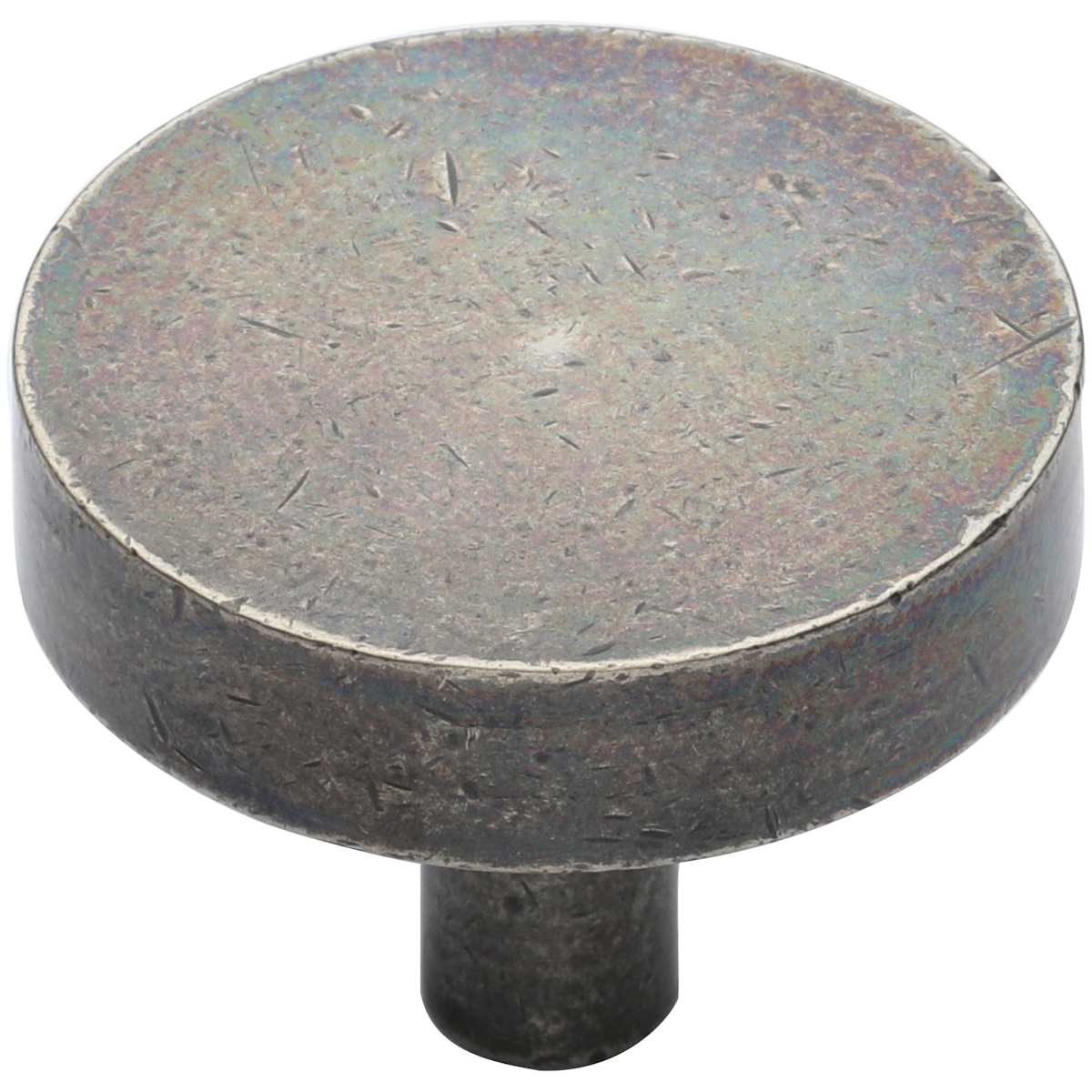 Solid Bronze Disc 1-1/2 Inch Mushroom Cabinet Knob