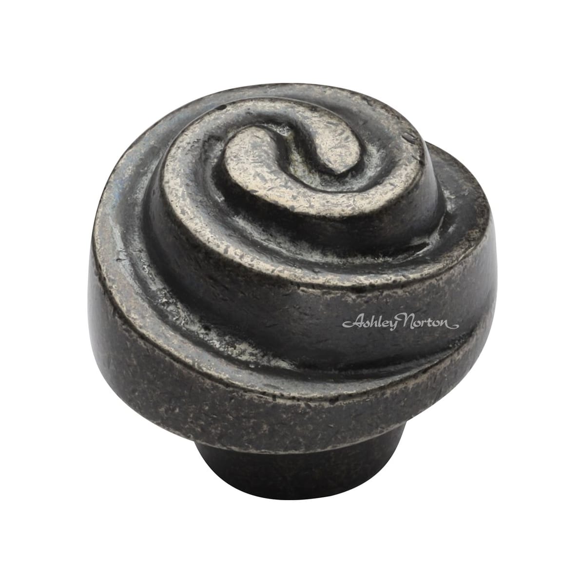 Solid Bronze Rose 1-5/8 Inch Mushroom Cabinet Knob