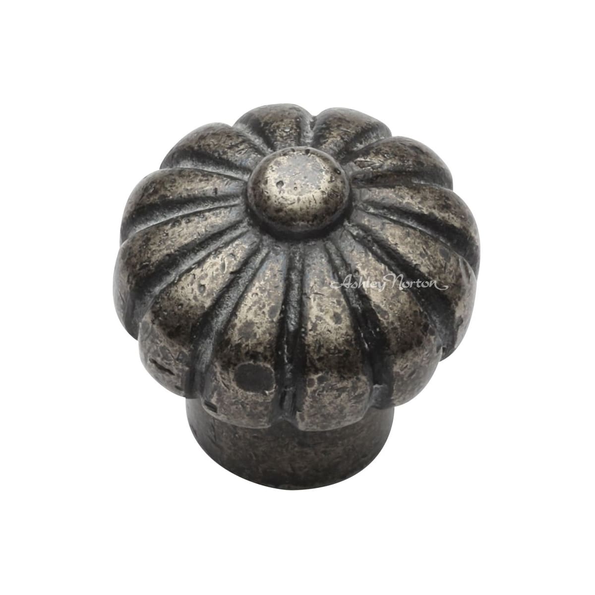 Solid Bronze Petal 1-3/8 Inch Mushroom Cabinet Knob