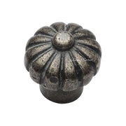 Solid Bronze Petal 1-3/8 Inch Mushroom Cabinet Knob