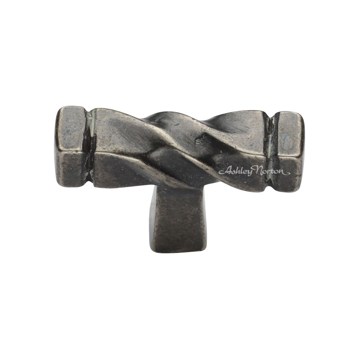 Solid Bronze Twist 1-3/4 Inch Bar Cabinet Knob