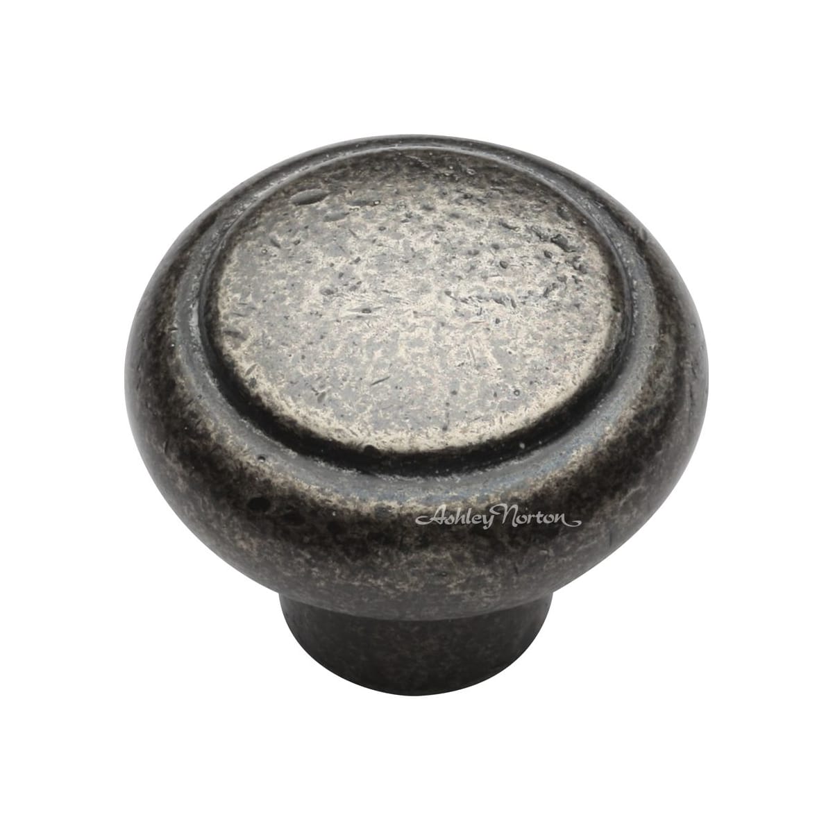 Ashley Norton - WM.3990 11/2 - Solid Bronze Newport 1-1/2 Inch Mushroom Cabinet Knob in White Medium