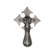 Ashley Norton - WM.6261 - Solid Bronze 3-1/2 Inch Pendant Cabinet Knob in White Medium