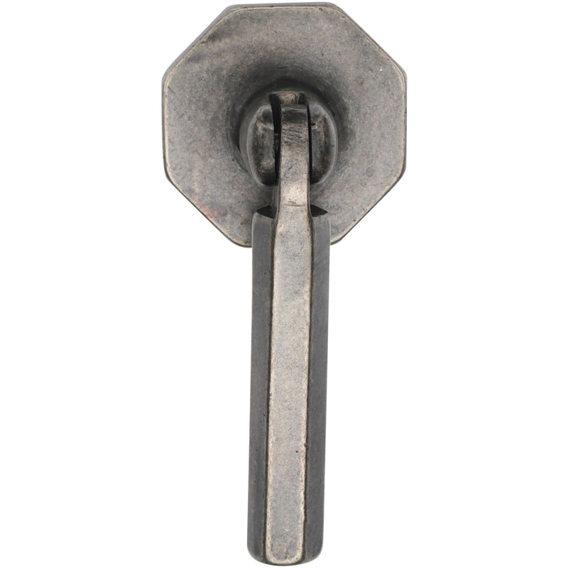 Ashley Norton - WM.6337 - Solid Bronze Hex 2-3/8 Inch Pendant Cabinet Knob in White Medium