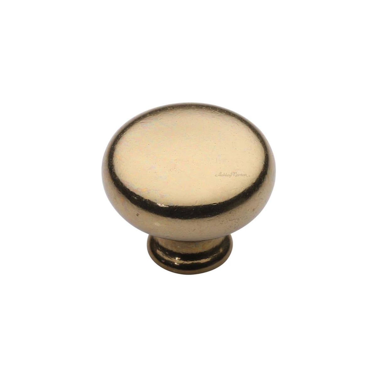 Solid Bronze 1-1/2" Rustic Round Cabinet Knob / Drawer Knob