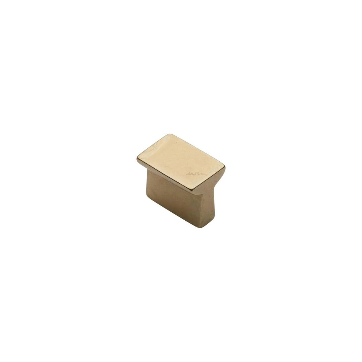 Solid Bronze 1-1/4" Modern Block Rectangular T Cabinet Knob Drawer Knob