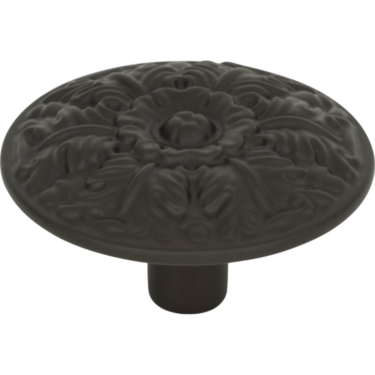 Atlas Homewares - 138-O - Hammered Medallion 1-1/2 Inch Mushroom Cabinet Knob in Aged Bronze