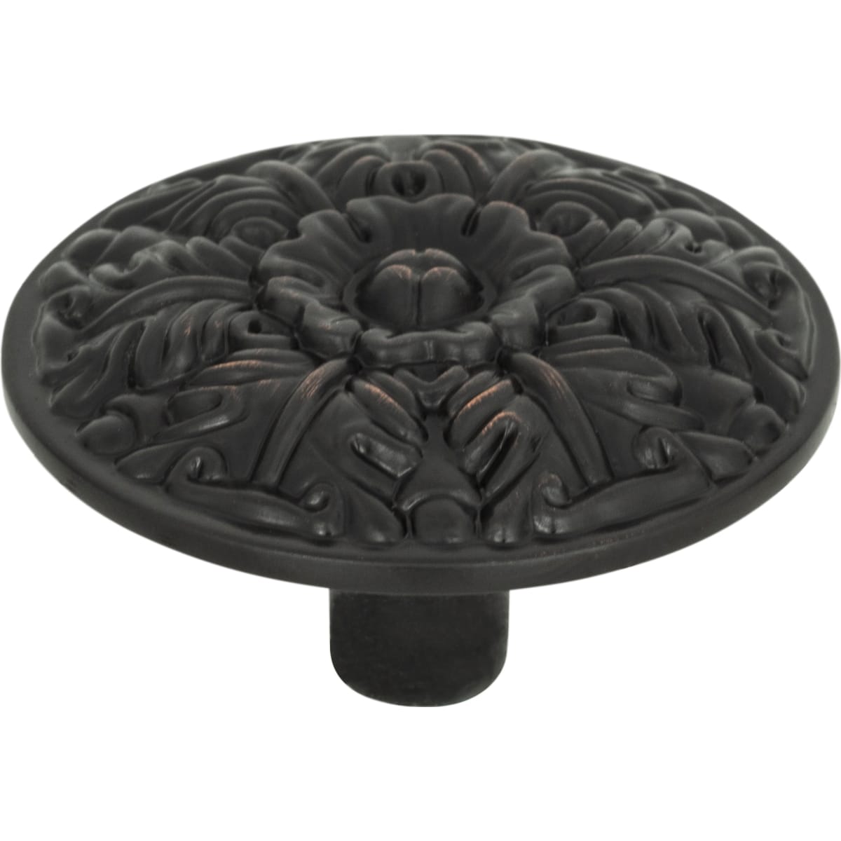 Atlas Homewares - 138-VB - Hammered Medallion 1-1/2 Inch Mushroom Cabinet Knob in Venetian Bronze