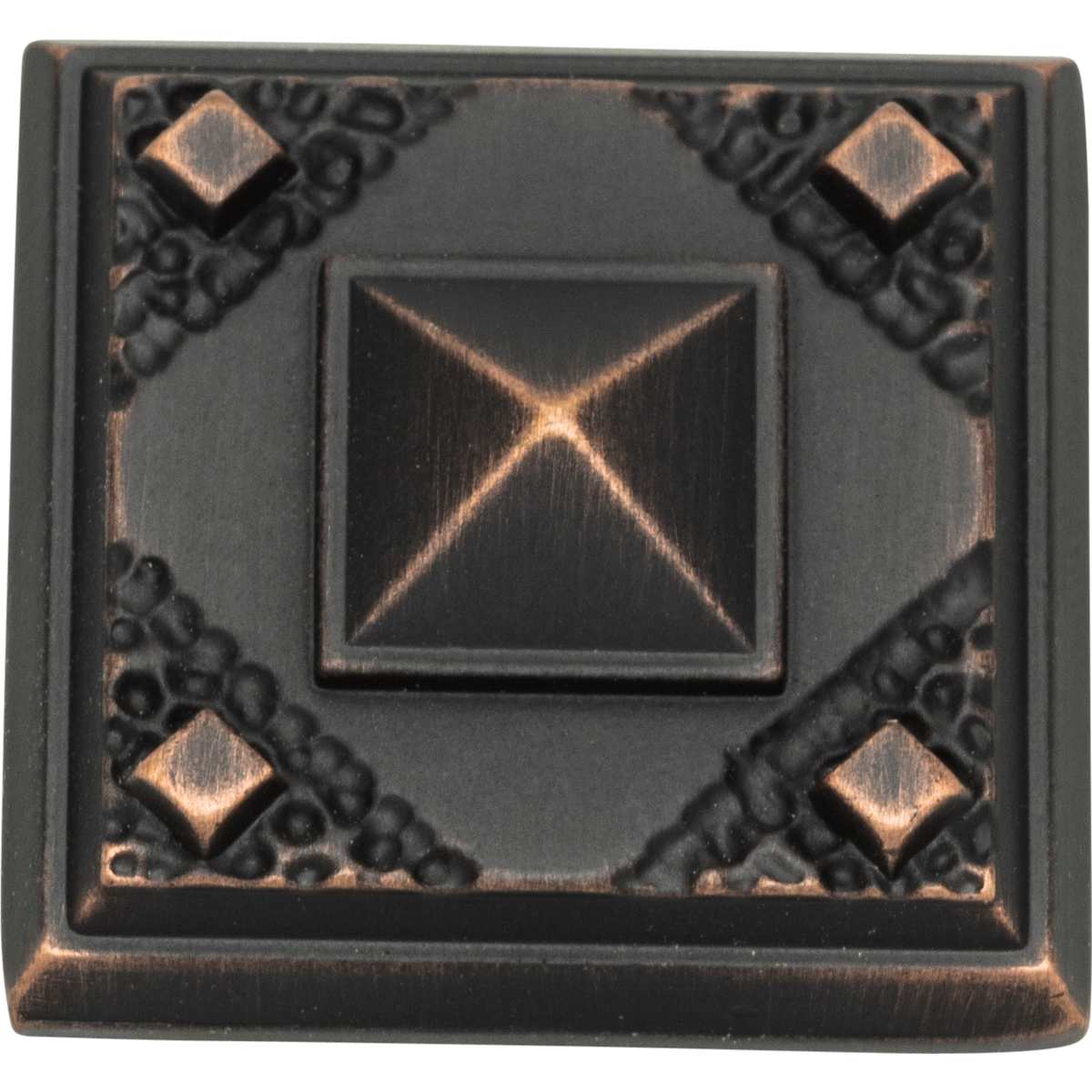 Atlas Homewares - 257-VB - Craftsman 1-1/4 Inch Square Cabinet Knob in Venetian Bronze