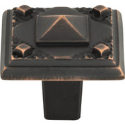 Atlas Homewares - 257-VB - Craftsman 1-1/4 Inch Square Cabinet Knob in Venetian Bronze