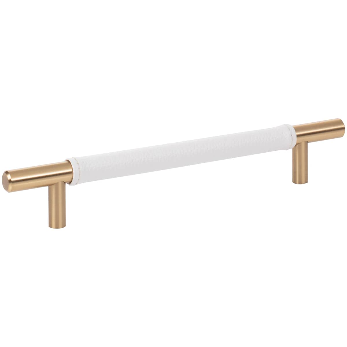 Atlas Homewares - 281-BL-CH - Zanzibar 6-5/16 Inch Center to Center Bar Cabinet Pull in Black / Polished Chrome