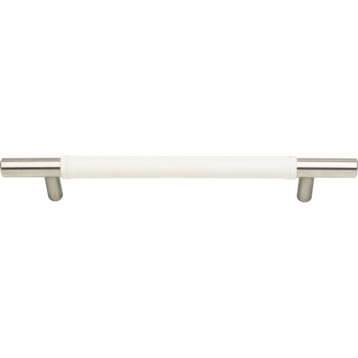 Atlas Homewares - 281-BL-CH - Zanzibar 6-5/16 Inch Center to Center Bar Cabinet Pull in Black / Polished Chrome