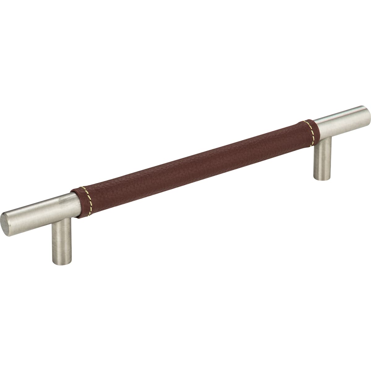 Atlas Homewares - 281-BL-CH - Zanzibar 6-5/16 Inch Center to Center Bar Cabinet Pull in Black / Polished Chrome