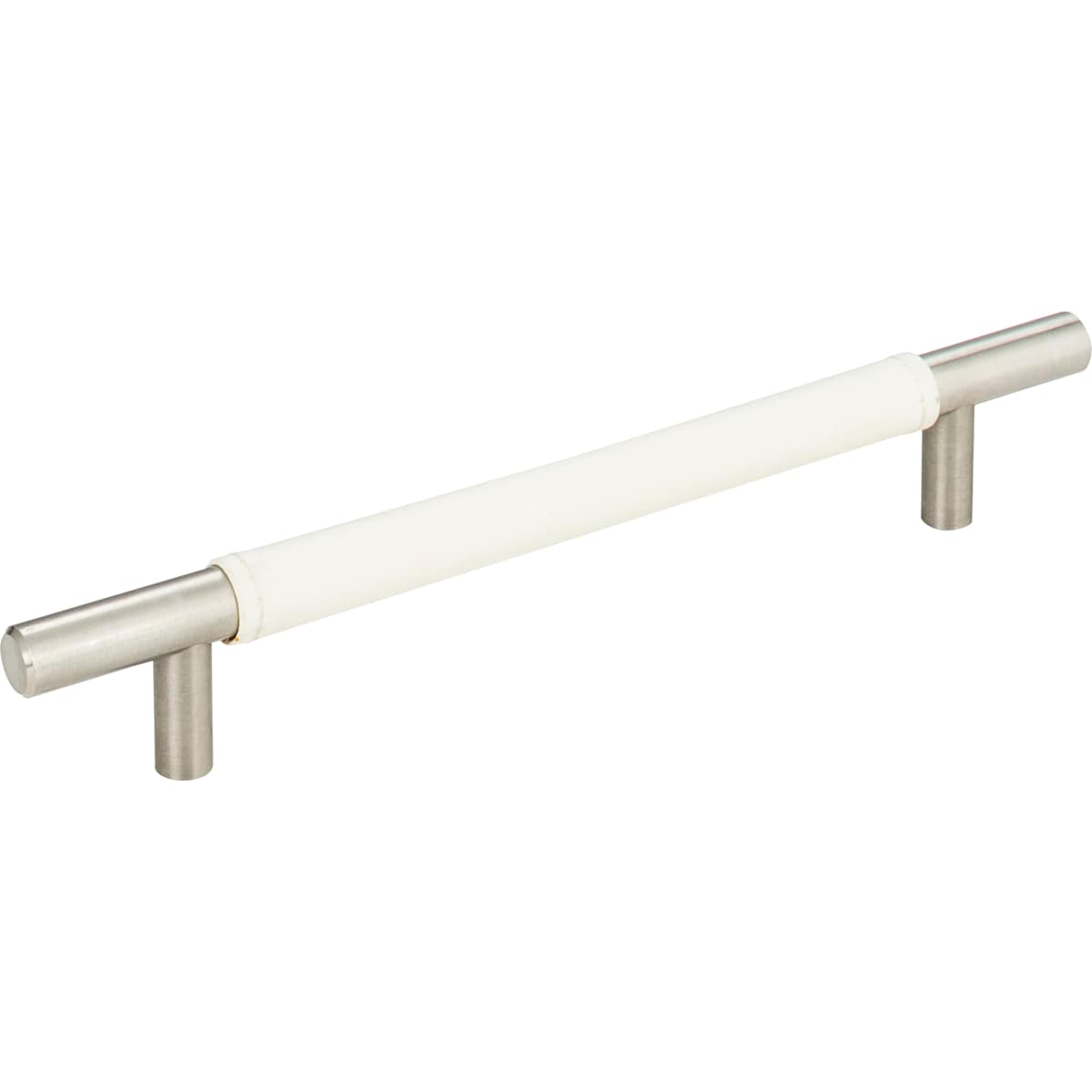 Atlas Homewares - 281-BL-CH - Zanzibar 6-5/16 Inch Center to Center Bar Cabinet Pull in Black / Polished Chrome