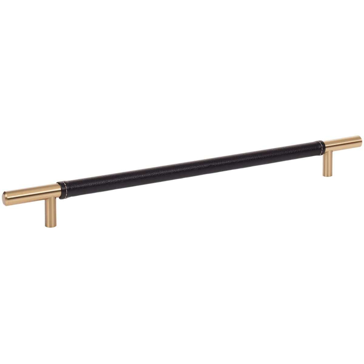 Atlas Homewares - 282-WT-SS - Zanzibar 11-5/16 Inch Center to Center Bar Cabinet Pull in White / Stainless Steel