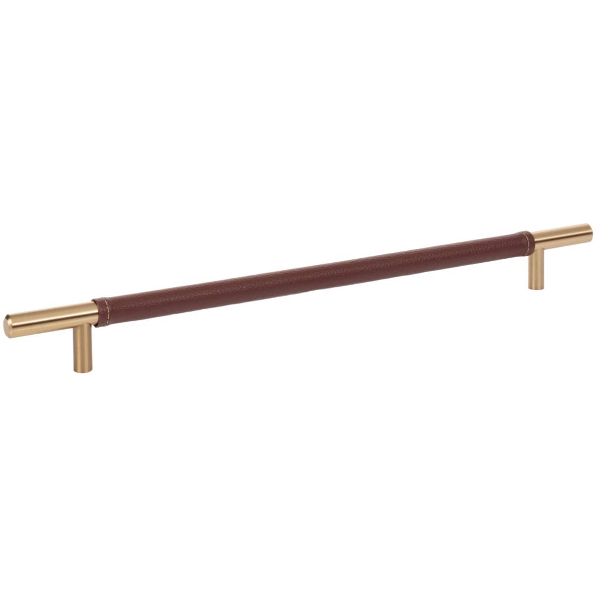 Atlas Homewares - 282-WT-SS - Zanzibar 11-5/16 Inch Center to Center Bar Cabinet Pull in White / Stainless Steel