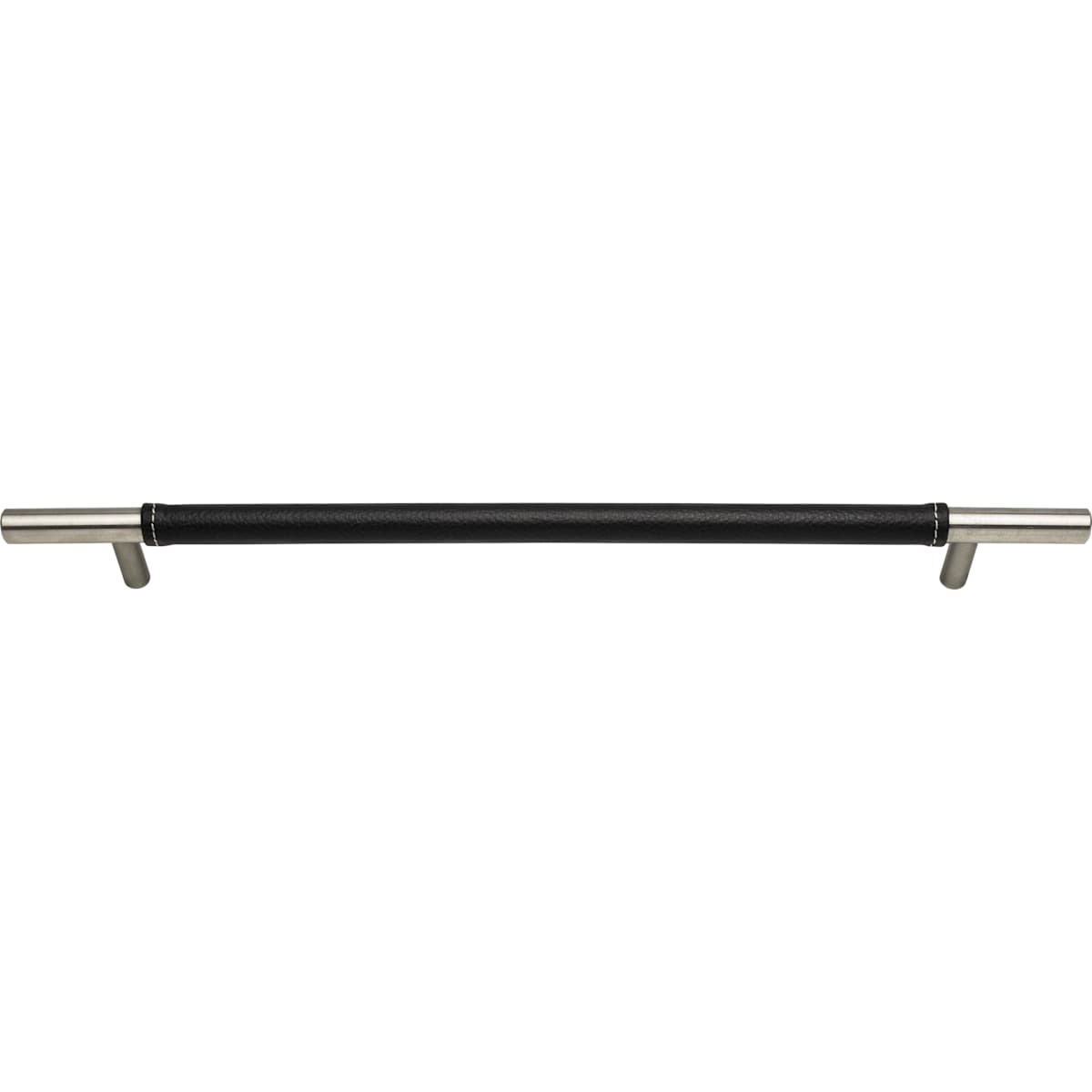 Atlas Homewares - 282-WT-SS - Zanzibar 11-5/16 Inch Center to Center Bar Cabinet Pull in White / Stainless Steel