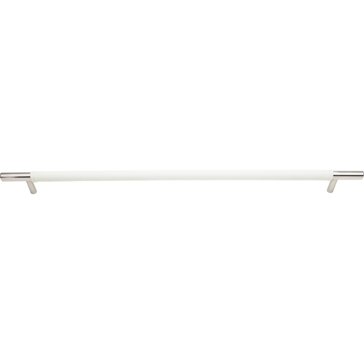 Atlas Homewares - AP05-WT-CH - Zanzibar 17 Inch Center to Center Appliance Pull in White / Polished Chrome
