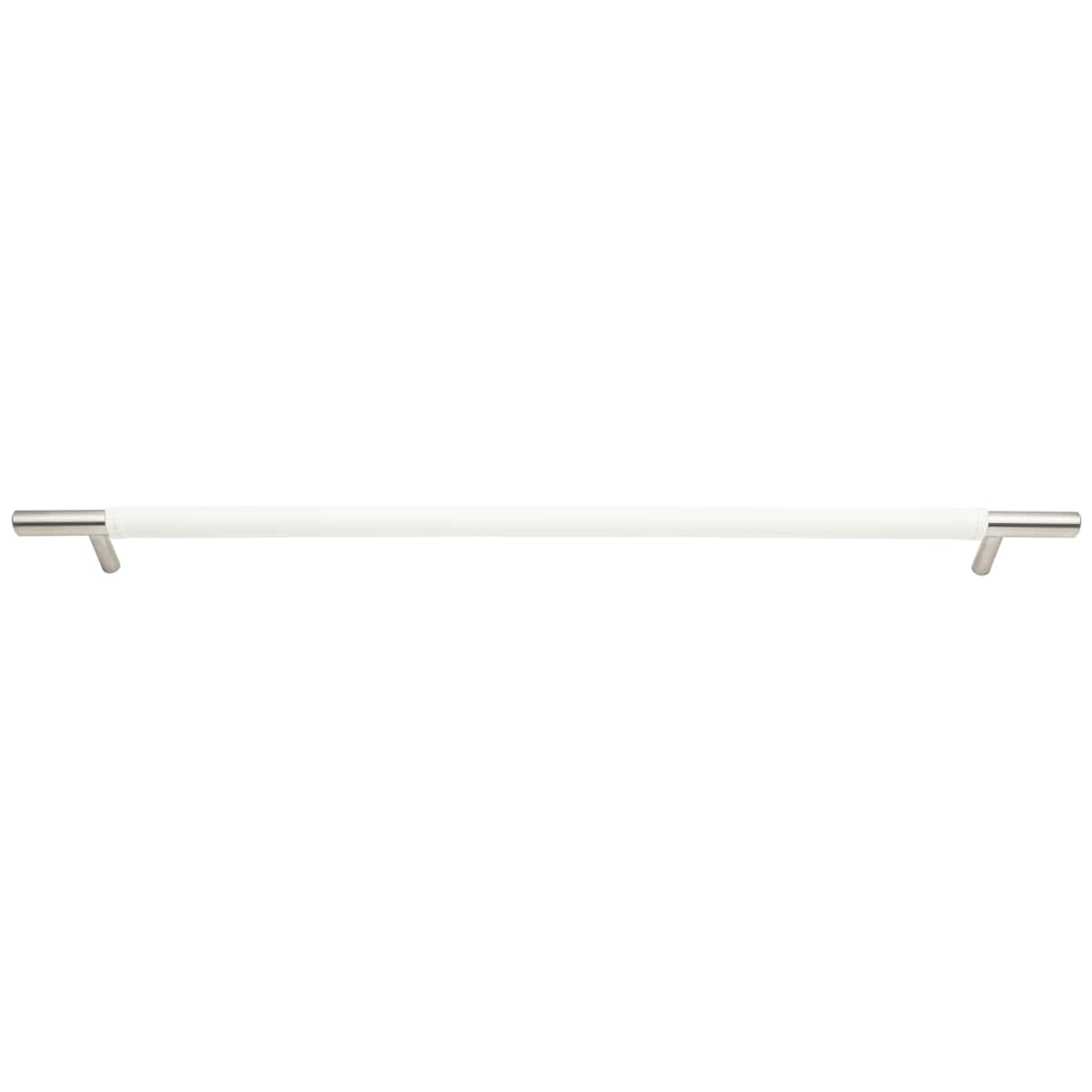 Atlas Homewares - AP05-WT-CH - Zanzibar 17 Inch Center to Center Appliance Pull in White / Polished Chrome