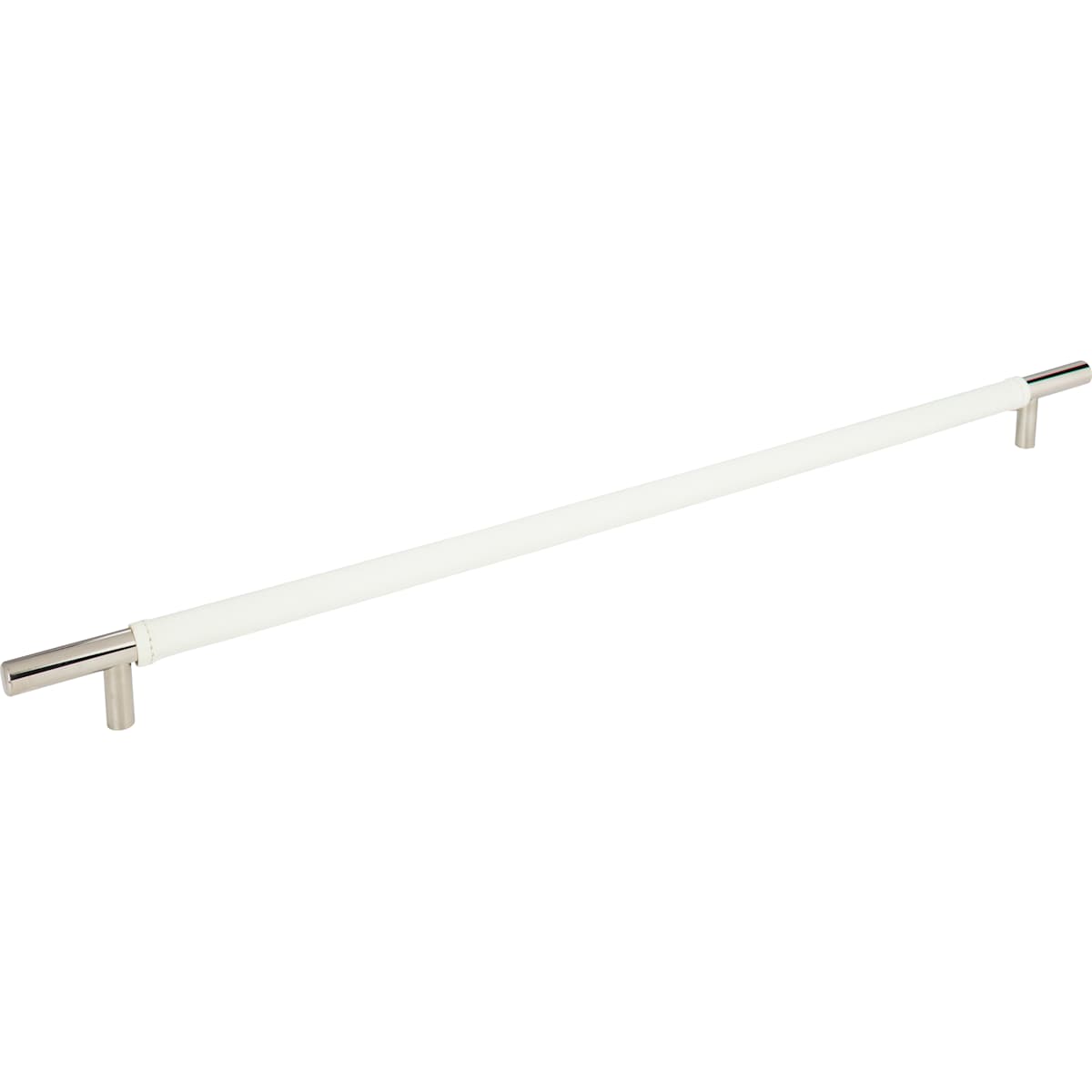 Atlas Homewares - AP05-WT-CH - Zanzibar 17 Inch Center to Center Appliance Pull in White / Polished Chrome