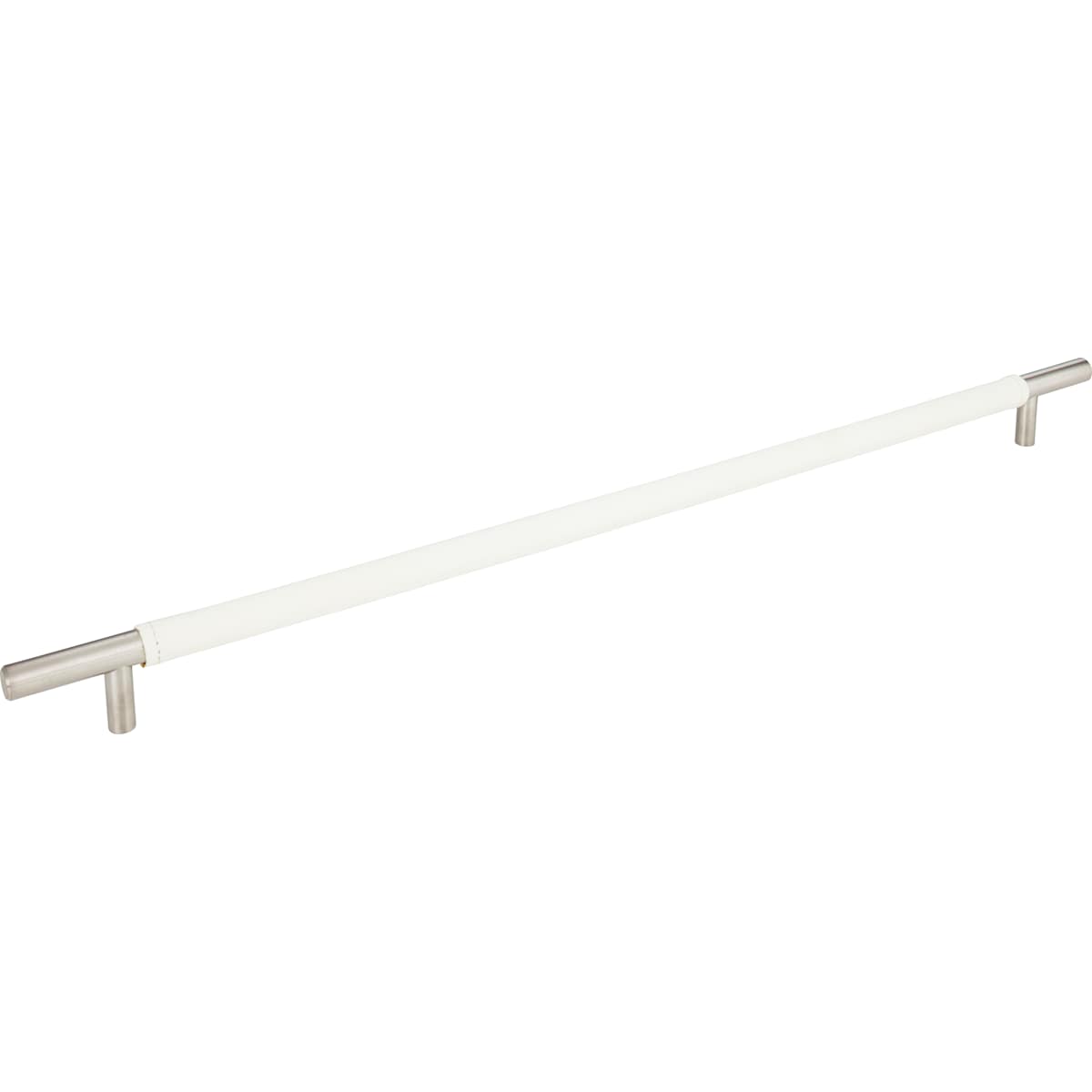 Atlas Homewares - AP05-WT-CH - Zanzibar 17 Inch Center to Center Appliance Pull in White / Polished Chrome