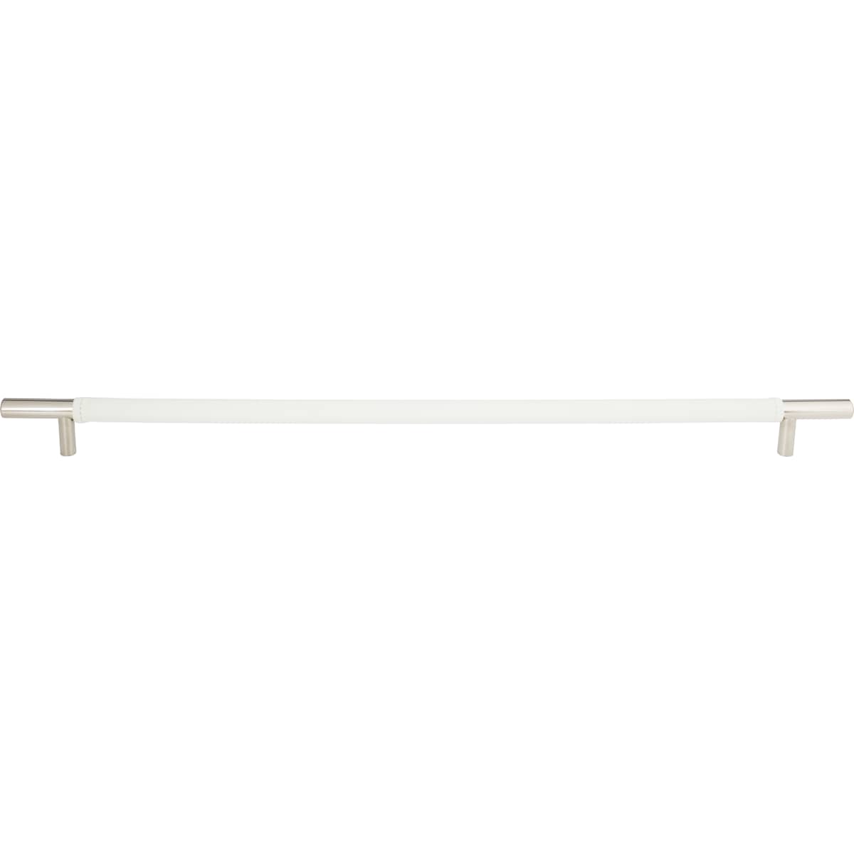 Atlas Homewares - AP05-WT-CH - Zanzibar 17 Inch Center to Center Appliance Pull in White / Polished Chrome