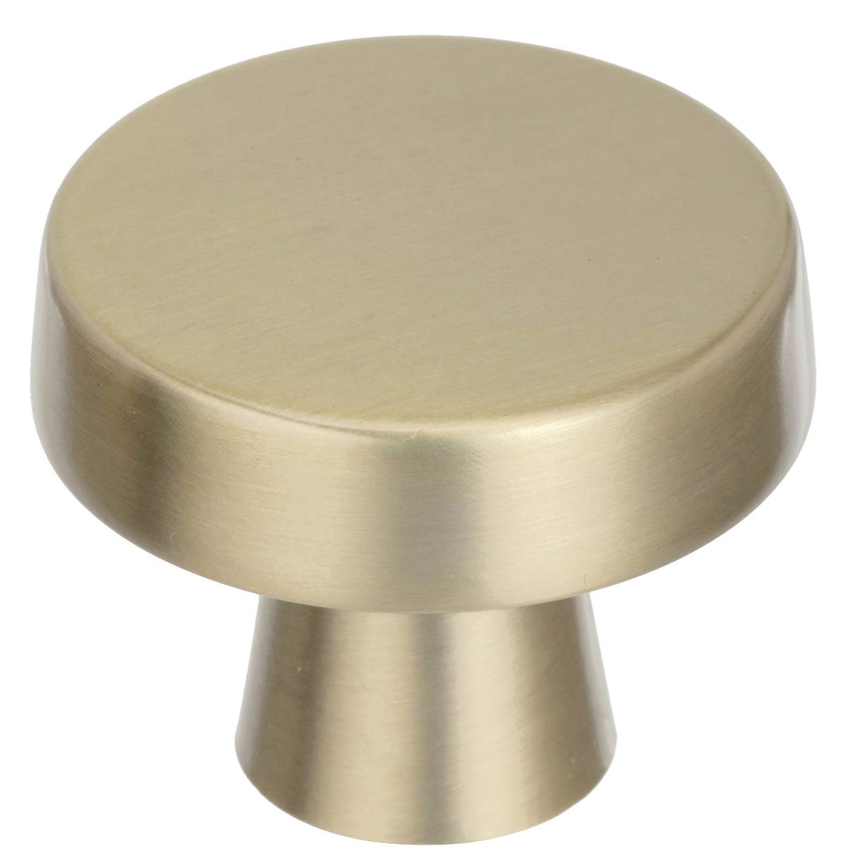 Amerock - BP55272BBZ - Blackrock 1-5/8 Inch Mushroom Cabinet Knob in Golden Champagne