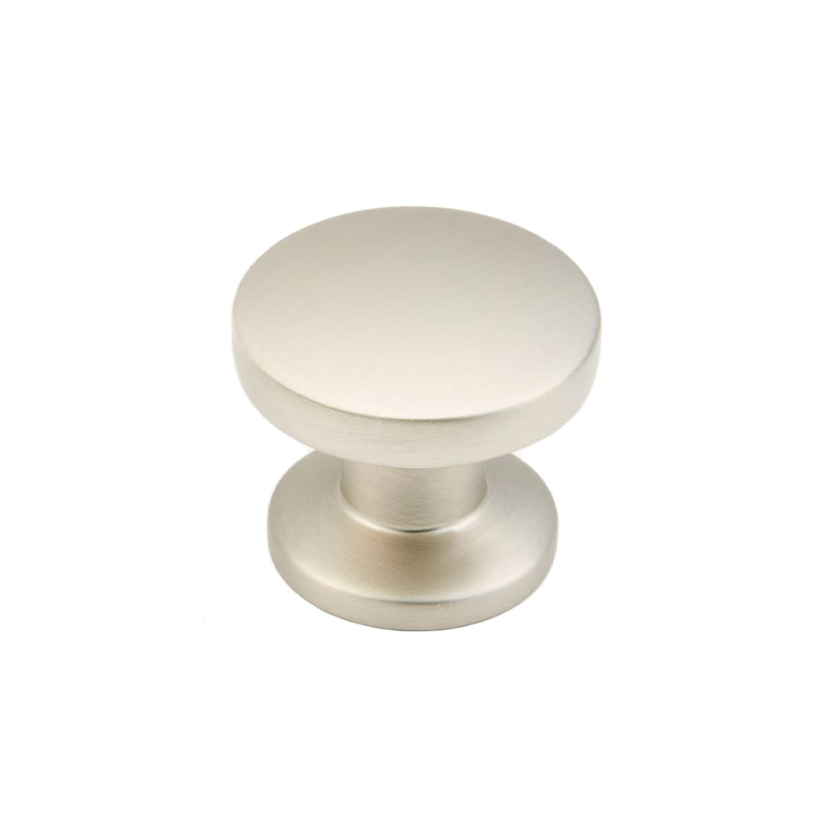 Northport 1-3/8" Modern Flat Disc Round Maritime Nautical Mushroom Cabinet Knob / Drawer Knob