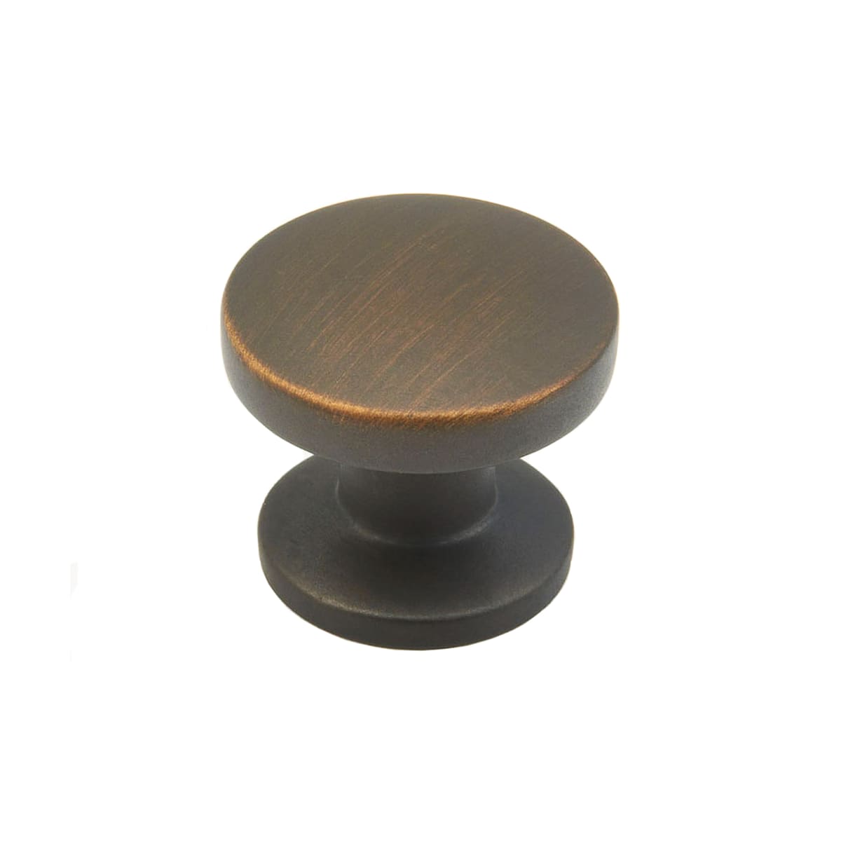Northport 1-3/8" Modern Flat Disc Round Maritime Nautical Mushroom Cabinet Knob / Drawer Knob