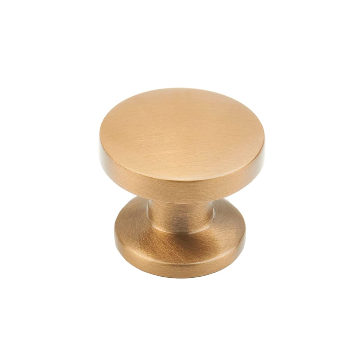 Northport 1-3/8" Modern Flat Disc Round Maritime Nautical Mushroom Cabinet Knob / Drawer Knob