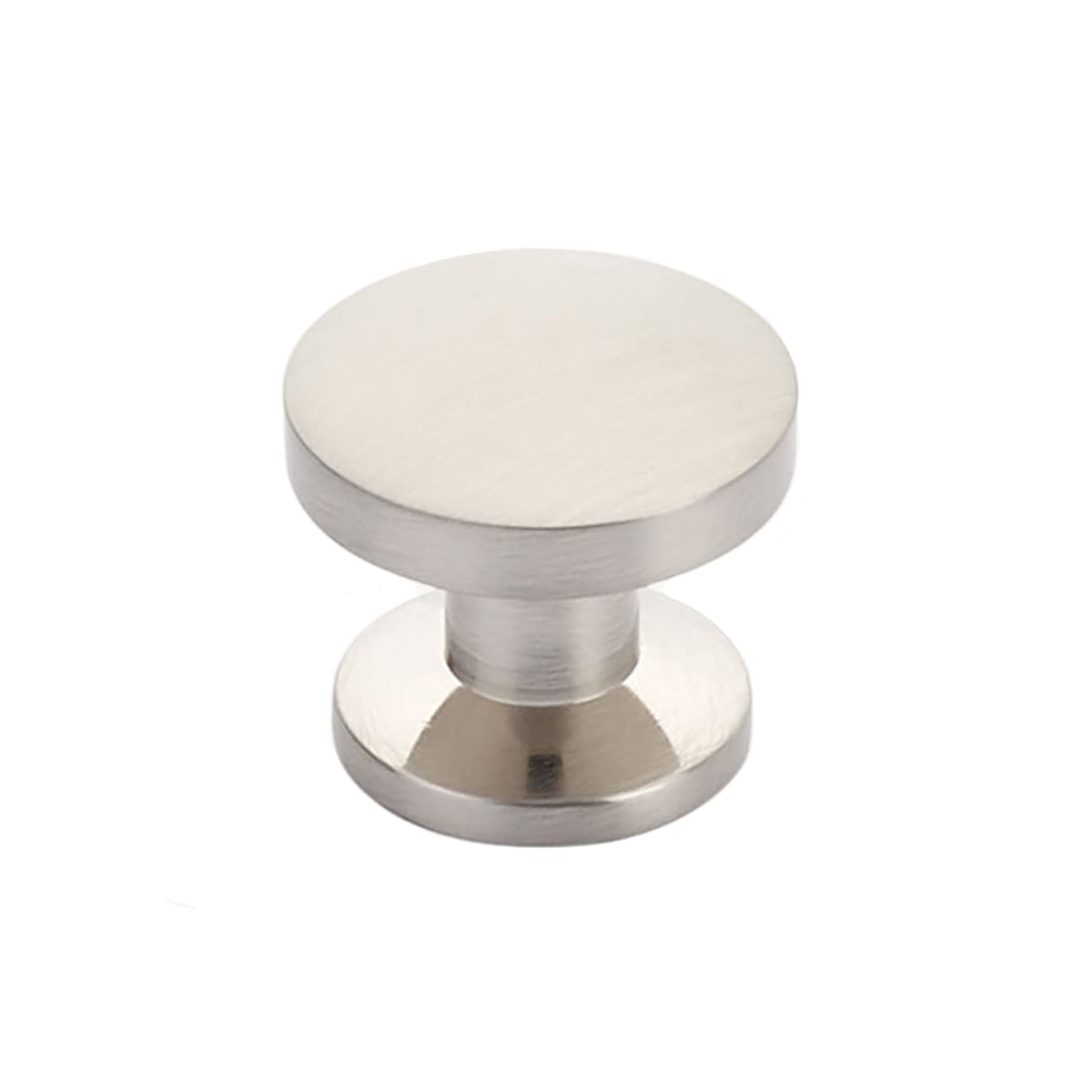Northport 1-3/8" Modern Flat Disc Round Maritime Nautical Mushroom Cabinet Knob / Drawer Knob