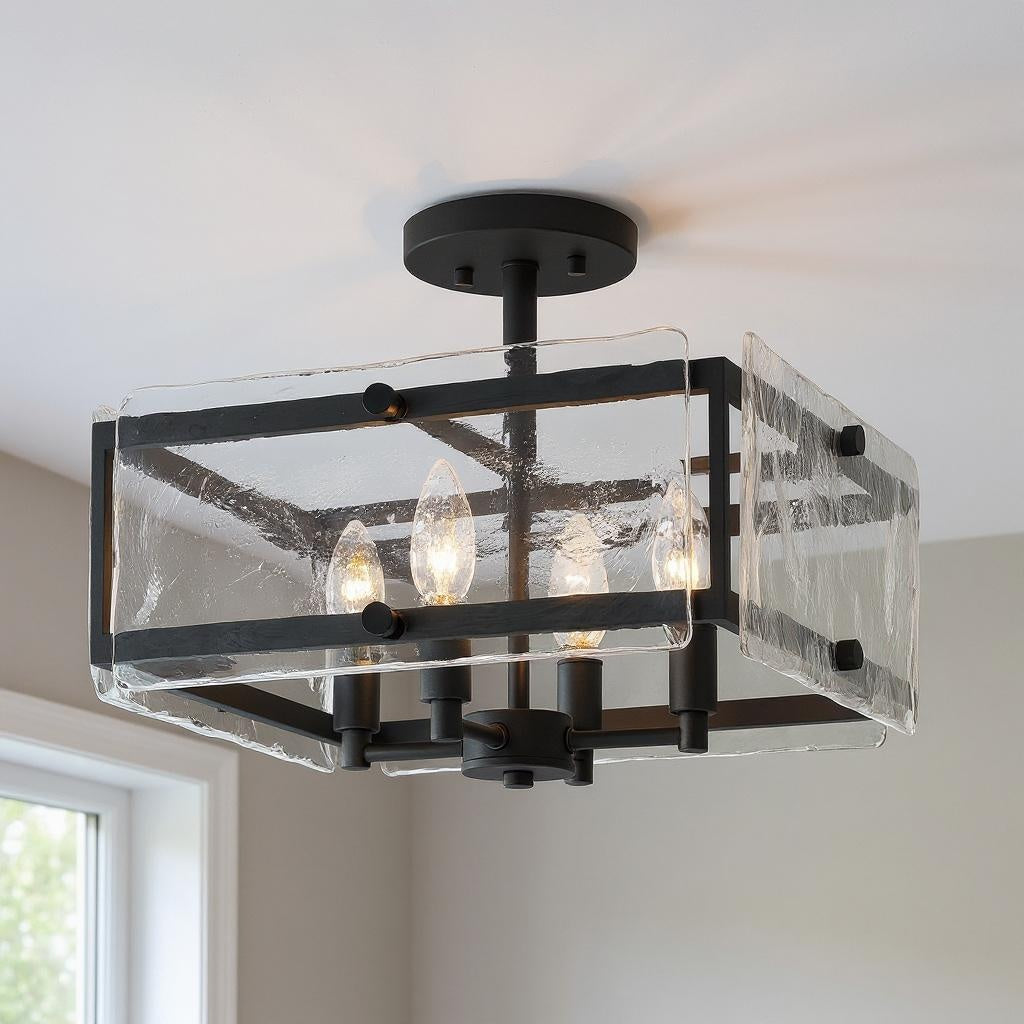 Quoizel Semi-Flush Mount Four Light Semi-Flush Mount