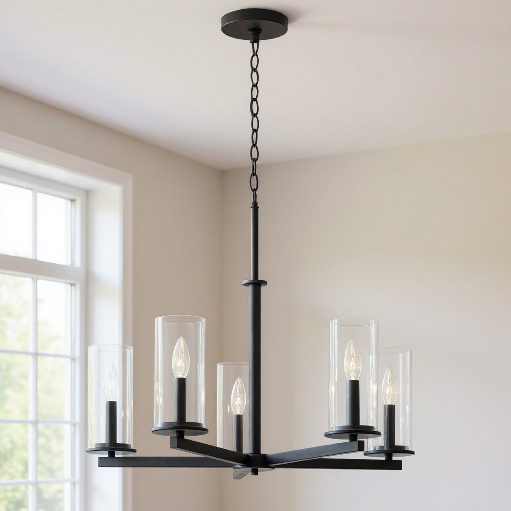 Crosby Five Light Chandelier