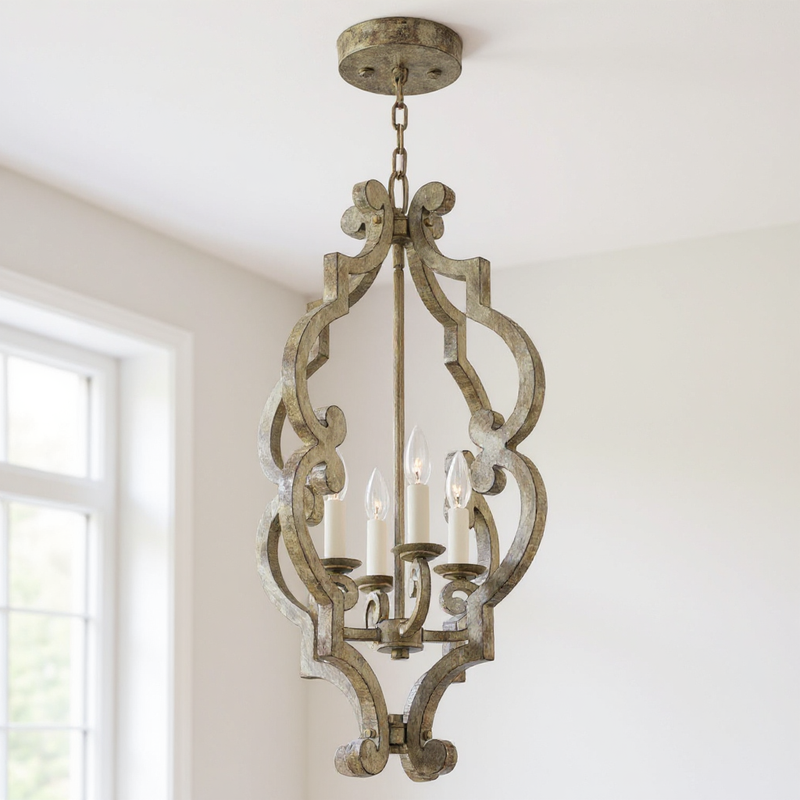 Hayman Bay Four Light Foyer Pendant