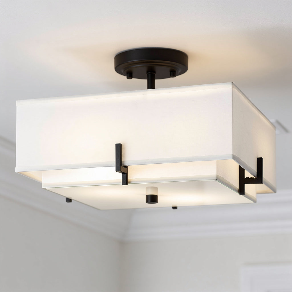 Quoizel Semi-Flush Mount Two Light Semi Flush Mount
