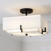Quoizel Semi-Flush Mount Two Light Semi Flush Mount