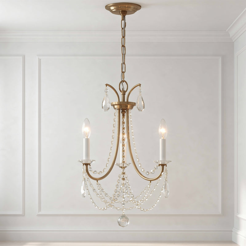 Karrington Three Light Mini Chandelier