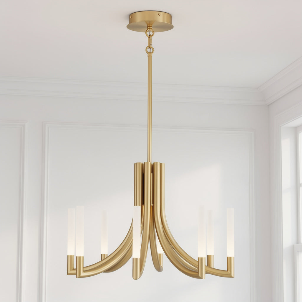 Eight Light Chandelier