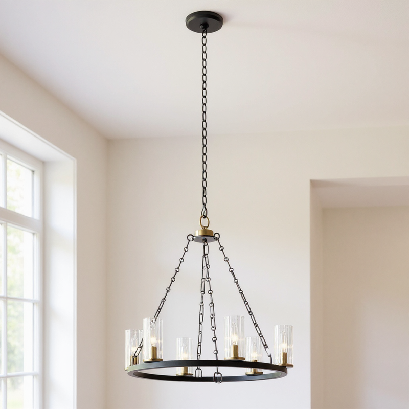Mathias Six Light Chandelier