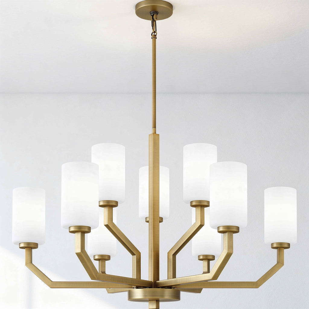 Cavalier Nine Light Chandelier