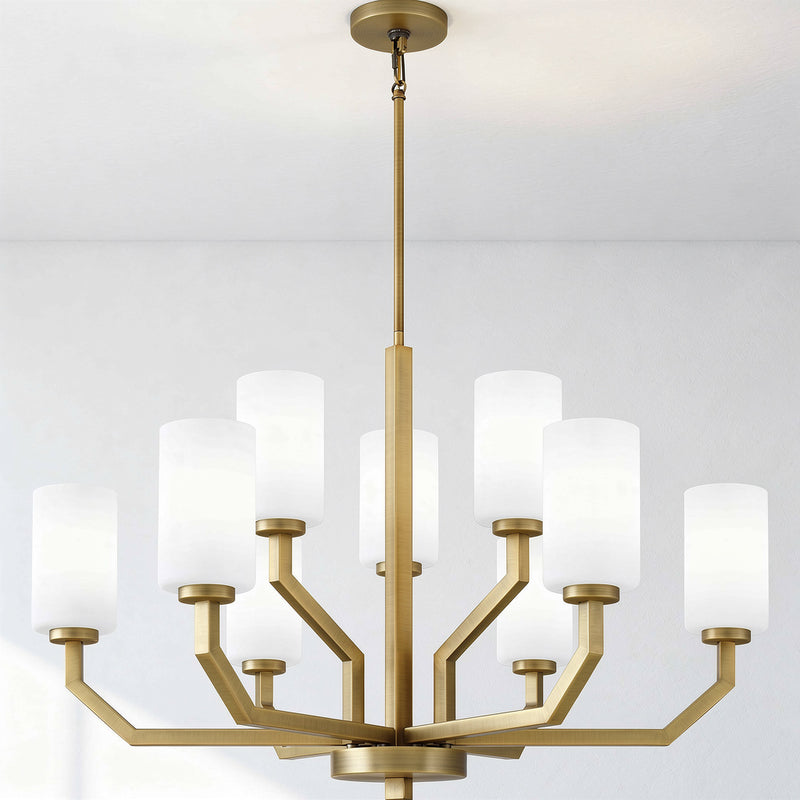 Cavalier Nine Light Chandelier