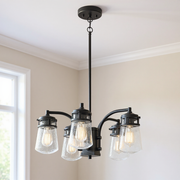 Lyndon Five Light Outdoor Chandelier