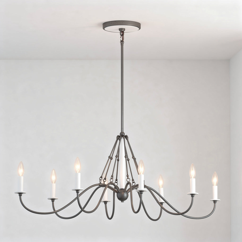 Freesia Eight Light Chandelier